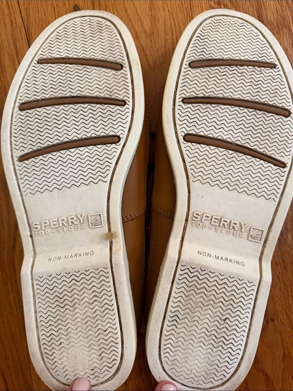 Sperry Gold Cup Tan Leather 2-Eye Boat Shoes